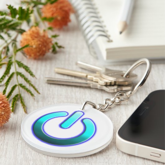 Zer0's Power Acrylic Schlüsselanhänger (Vorderseite rechts)