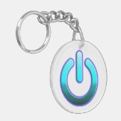 Zer0's Power Acrylic Schlüsselanhänger (Vorderseite links)