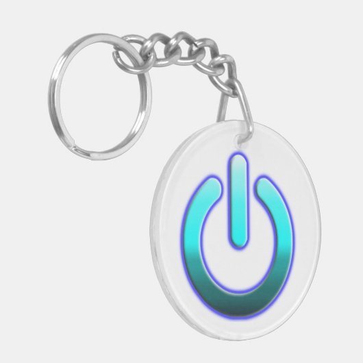 Zer0's Power Acrylic Schlüsselanhänger (Vorderseite links)