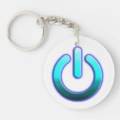 Zer0's Power Acrylic Schlüsselanhänger (Vorderseite)