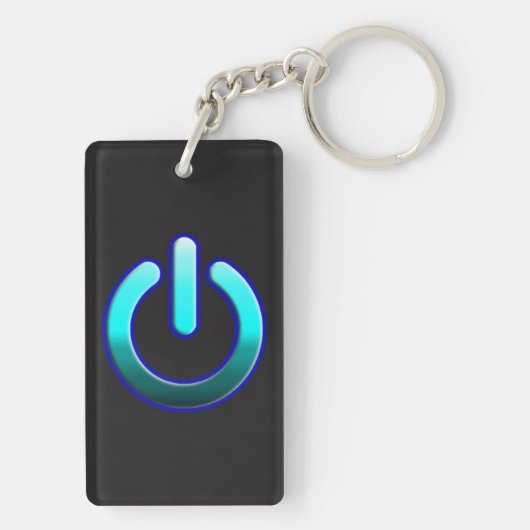 Zer0's Power Acrylic Schlüsselanhänger (Rückseite)