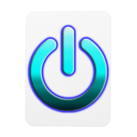 Zer0's Power Flexible Foto Magnet (Vertikal)