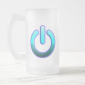 Zer0's Power Mattiert Glass Tasse (Links)