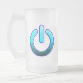 Zer0's Power Mattiert Glass Tasse