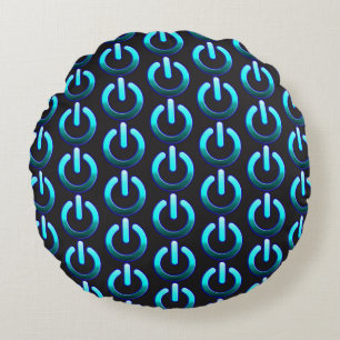 Zer0's Power Round Pillow Rundes Kissen