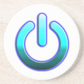 Zer0's Power Sandstone Untersetzer (Vorne)