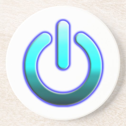 Zer0's Power Sandstone Untersetzer (Vorne)