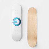 Zer0's Power Skateboard Deck (Vorderseite)