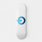 Zer0's Power Skateboard Deck (Vorne)