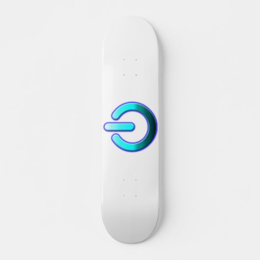 Zer0's Power Skateboard Deck (Vorne)