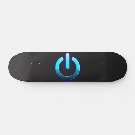 Zer0's Power Skateboard Deck (Horizontal)