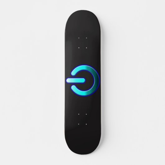 Zer0's Power Skateboard Deck (Vorne)