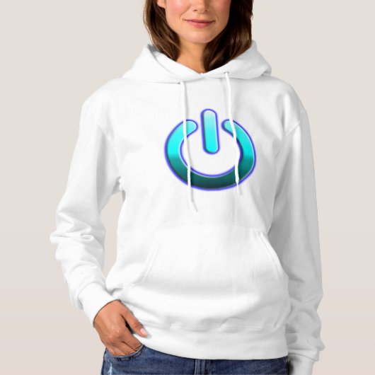 Zer0's Power Women's Basic Hooded Sweatshirt (Vorderseite)