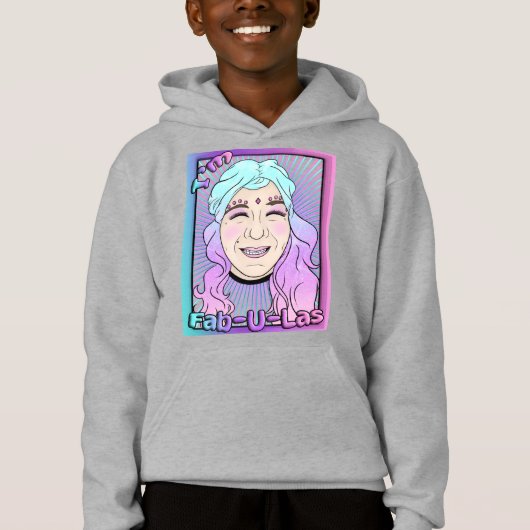Zer0's Pullover Hoodie von Fab-U-Las Kids (Vorderseite)