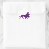 Zerberus cerberus kerberos runder aufkleber (Tasche)