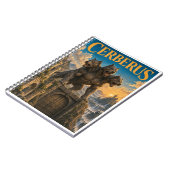 Zerberus, Gothic Fantasy Monster Notizblock (Linke Seite)