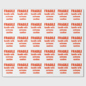 ZERBRECHLICH! GESCHENKPAPIER (Flach)