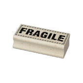 Zerbrechlich, gummistempel (Stempel)