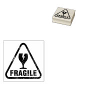 Zerbrechlich Gummistempel (Stempel)