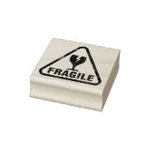 Zerbrechlich Gummistempel (Stempel)