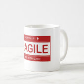 Zerbrechlich Kaffeetasse (VorderseiteRechts)