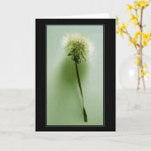 zerbrechlich karte (Gelbe Blume)