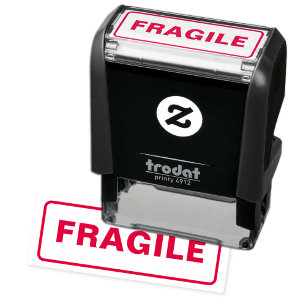 zerbrechlich permastempel