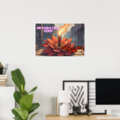 Zerbrechlich wie eine Bombe Poster (Heimbüro)
