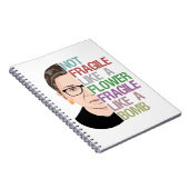 zerbrechlich wie eine Bombe-RBG Notizblock (Rechte Seite)