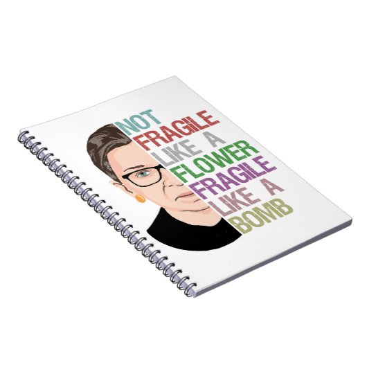 zerbrechlich wie eine Bombe-RBG Notizblock (Rechte Seite)