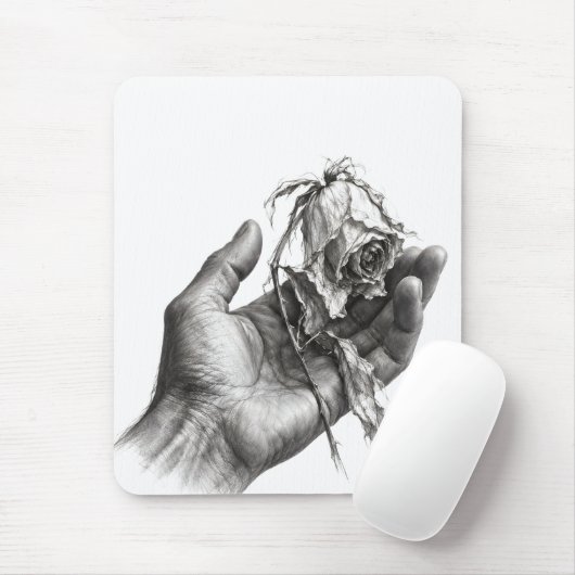 Zerbrechlicher Griff Mousepad (Mit Mouse)