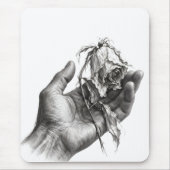 Zerbrechlicher Griff Mousepad (Vorne)