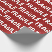 Zerbrechliches Packpapier (Ecke)