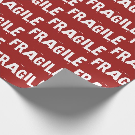 Zerbrechliches Packpapier (Ecke)