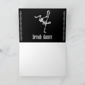 Zerbrich nicht, unterbrich den Tanz Dankeskarte (Innenseite)