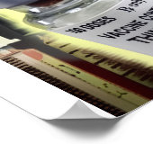 Zerbrich Poster (Ecke)