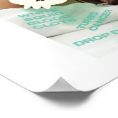 Zerbrich Poster (Ecke)