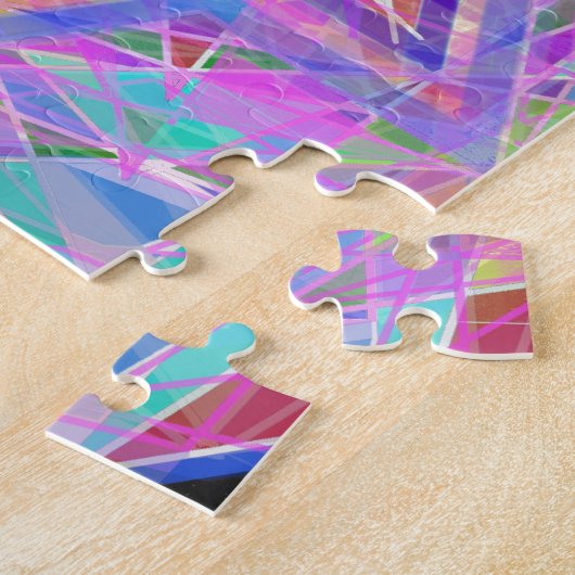 Zerbricht Kristallstern Puzzle (Seite)