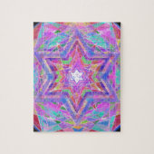 Zerbricht Kristallstern Puzzle (Vertikal)