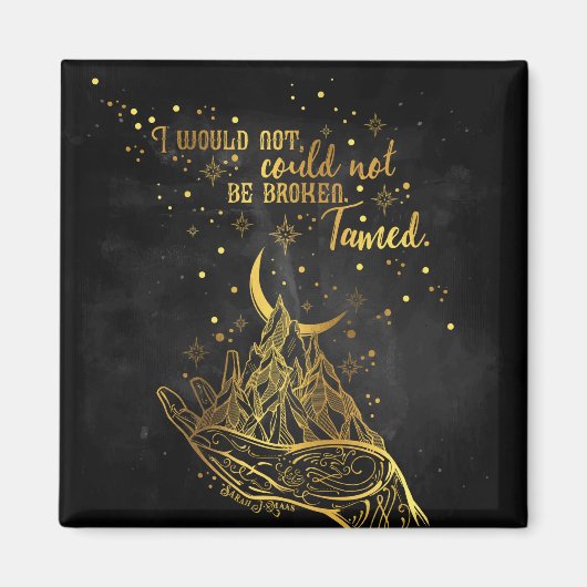 Zerbrochen, gezähmter Magnet (Vorne)