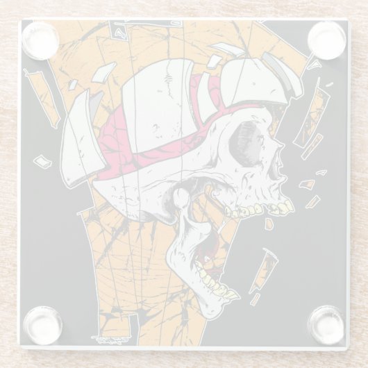 ZERBROCHEN! GLASUNTERSETZER (Rückseite)