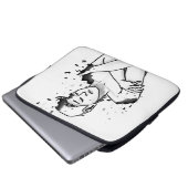 Zerbrochen Laptopschutzhülle (Vorne Knopf)