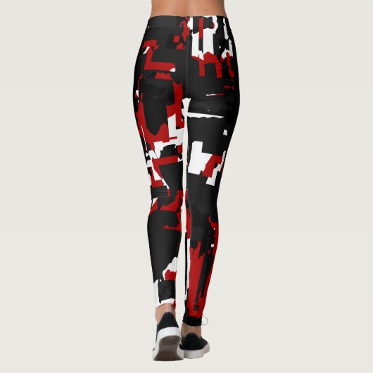 Zerbrochen Leggings (Rückseite)