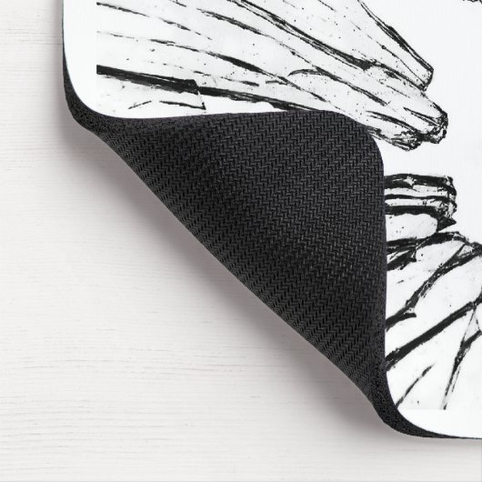 zerbrochen mousepad (Ecke)