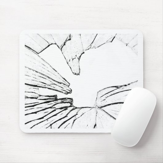 zerbrochen mousepad (Mit Mouse)
