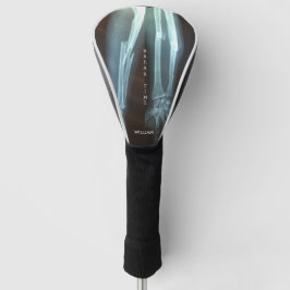Zerbrochen Radius und Ulna Xray "Break Time" Golf Headcover