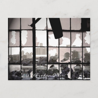 Zerbrochene Ansicht (Postkarte) Postkarte