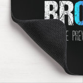 Zerbrochene Aquamarine und Lila Multipler Sklerose Mousepad (Ecke)