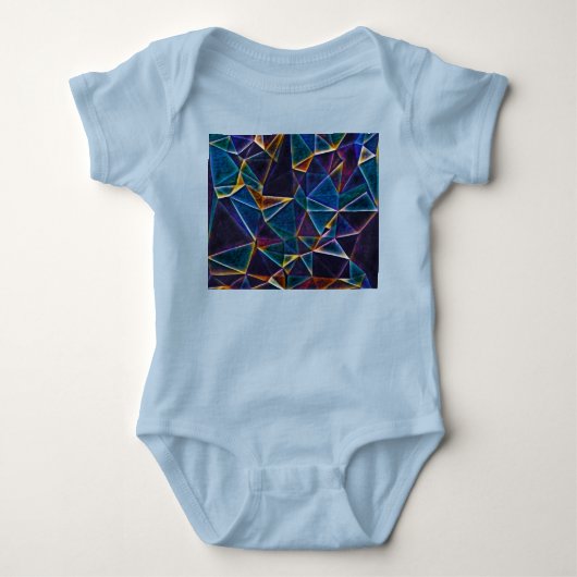 Zerbrochene Blasen Baby-Body Baby Strampler (Vorderseite)