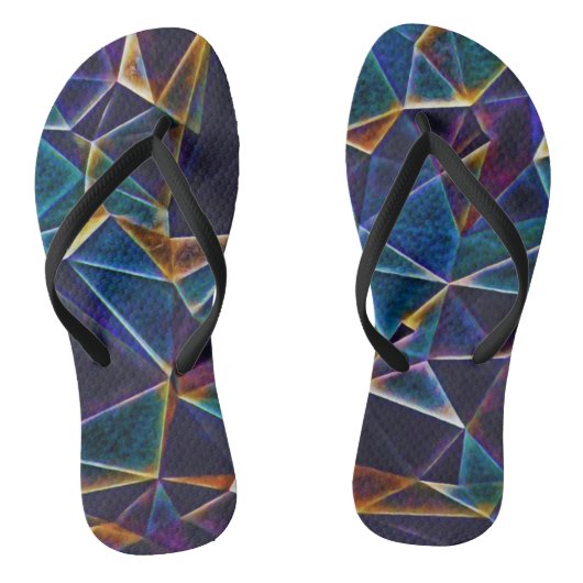 Zerbrochene Blasen Flip Flops Badesandalen (Fußbett)